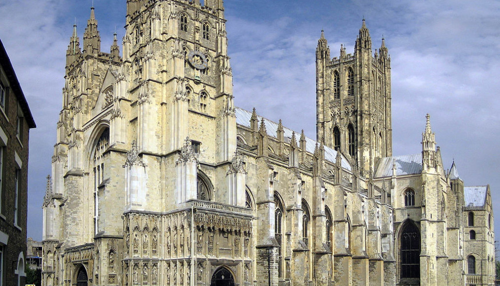 La cathédrale de Canterbury / ©Hans Musil, CC BY-SA 1.0 Wikimedia Commons