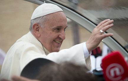 Le Pape François / ©Aleteia Image Department, CC BY-SA 2.0 Wikimedia Commons