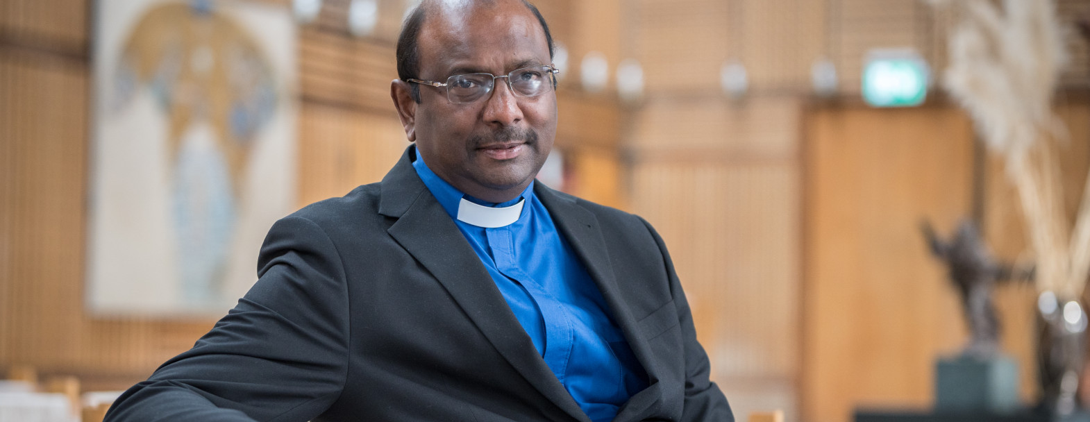 Jerry Pillay est le secrétaire général du Conseil œcuménique des Eglises. / WCC Press Center