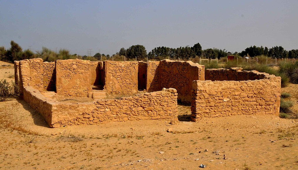 L&#039;église de Jubail, ancienne église nestorienne (IVe siècle) située près d&#039;Al-Jubayl, en Arabie saoudite. / ©Harold Brockwell, CC BY-SA 3.0 Wikimedia Commons