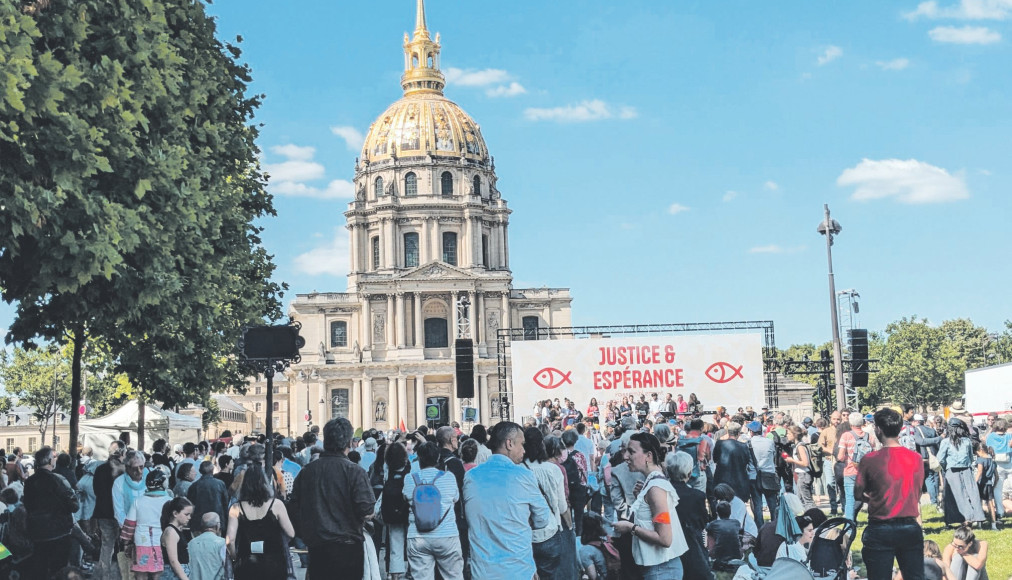 Rassemblement œcuménique du 23 juin. / © Claire Riobe