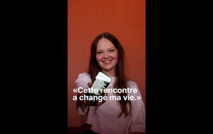 Sarah: «Cette rencontre a changé ma vie.» / ©RTSreligion