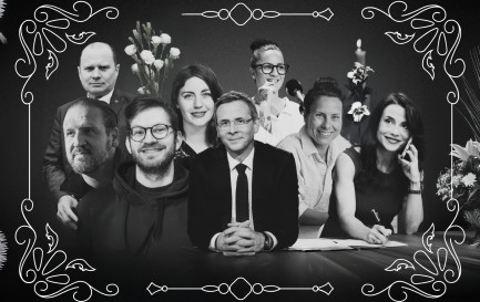 Philippe Leuba, Nicolas Feuzm Thomas Wiesel, Léonore Porchet, Philippe Revaz, Marie Riley, Phanee de Pool, Laetitia Guinand / Lucien Cogne, Réformés.ch