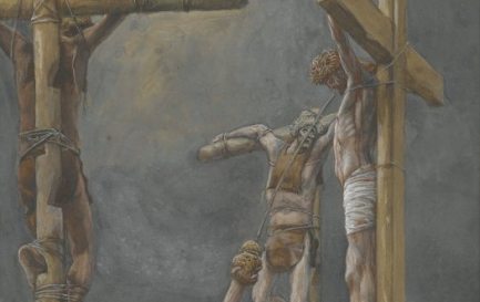 «J’ai soif.» Le vinaigre donné à Jésus, tableau de James Tissot, Brooklyn Museum / Wikimedia Commons