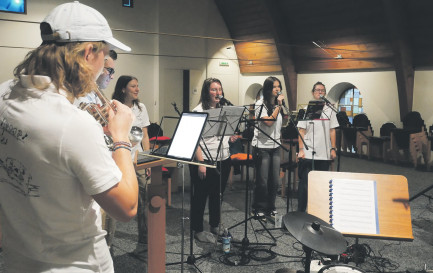 Le groupe musical de l’Association des jeunes de la Région Morges-Aubonne «çA Joue RM?» / ©DR